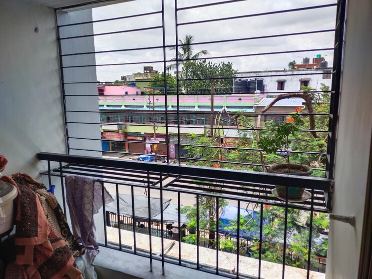 Balcony, symphony-towers 3 Bedroom 1200 Sq.Ft. Apartment In Behala Kolkata 7890302