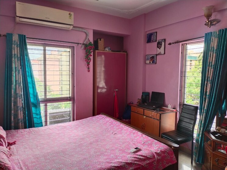 Bedroom, symphony-towers 3 Bedroom 1200 Sq.Ft. Apartment In Behala Kolkata 7890302