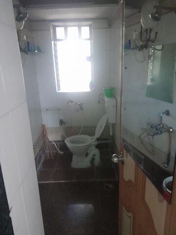Bathroom in 2 BHK Apartment at Kukreja Complex, Bhandup West – for Rent