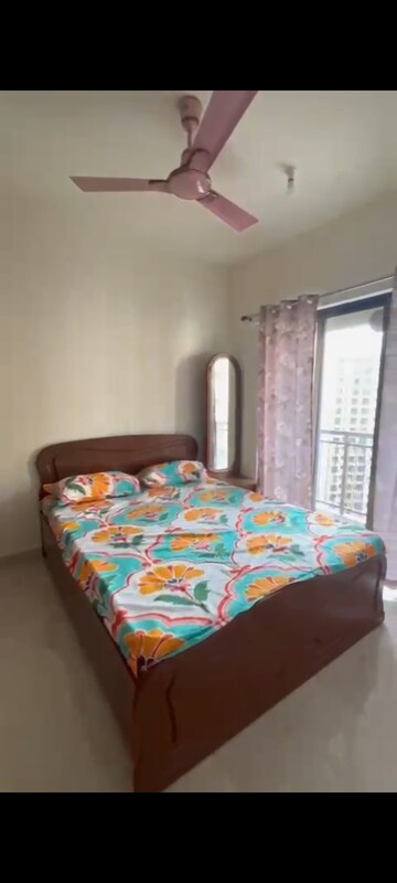 Bedroom in 1 BHK Apartment at Sunteck West World, Naigaon East – for Rent