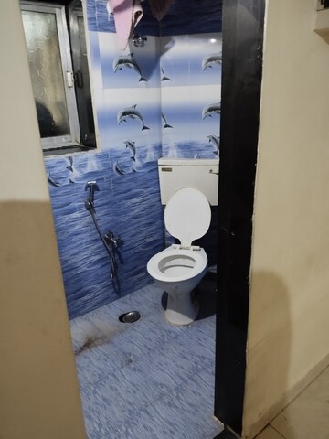 Bathroom in 1 RK Apartment at Vashi Plaza, Vashi Sector 17 – for Rent