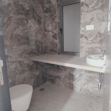 Bathroom in 3 BHK Apartment at MICL Aaradhya Evoq, Juhu – for Rent