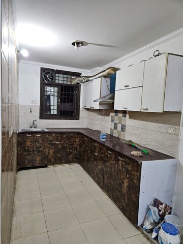Kitchen in 1 BHK Builder Floor at Chattarpur – for Rent