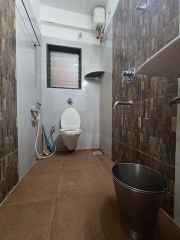 Bathroom in 1 BHK Apartment at Parsik – for Sale