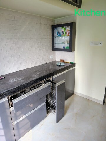Kitchen in 1 BHK Apartment at Lower Parel West – for Rent