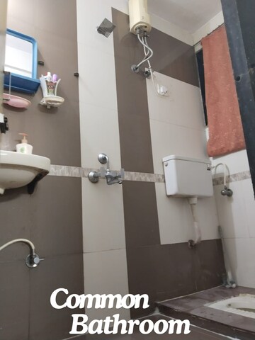 Bathroom in 2 BHK Apartment at Shree Residency Apartment, Kharghar – for Sale