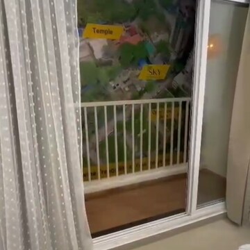 Balcony in 1 BHK Apartment at SBM Sky, Shastri Nagar – for Sale