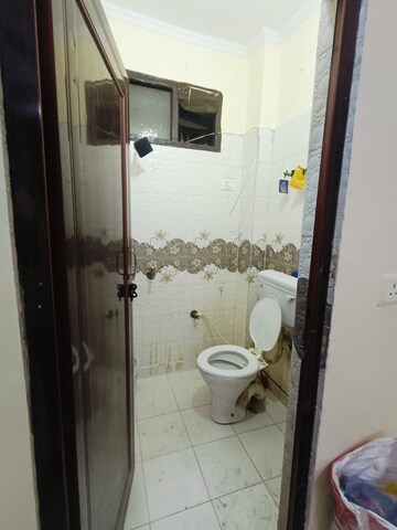 Bathroom in 2.5 BHK Builder Floor at New Ashok Nagar – for Rent