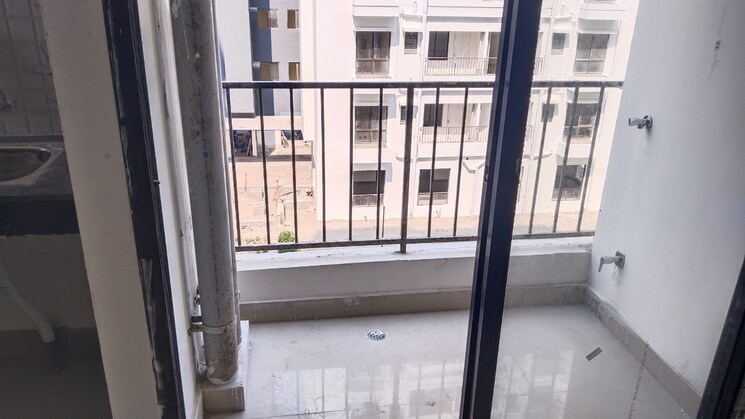 Balcony, gems-city 2.5 Bedroom 950 Sq.Ft. Apartment In Joka Kolkata 7890707