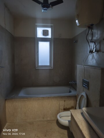 Bathroom in 4 BHK Apartment at Emaar Palm Terraces Select, Sector 66 – for Rent