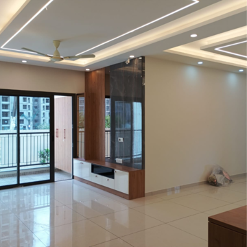 Living Room in 3 BHK Apartment at Sobha Sentosa, Balagere – for Rent