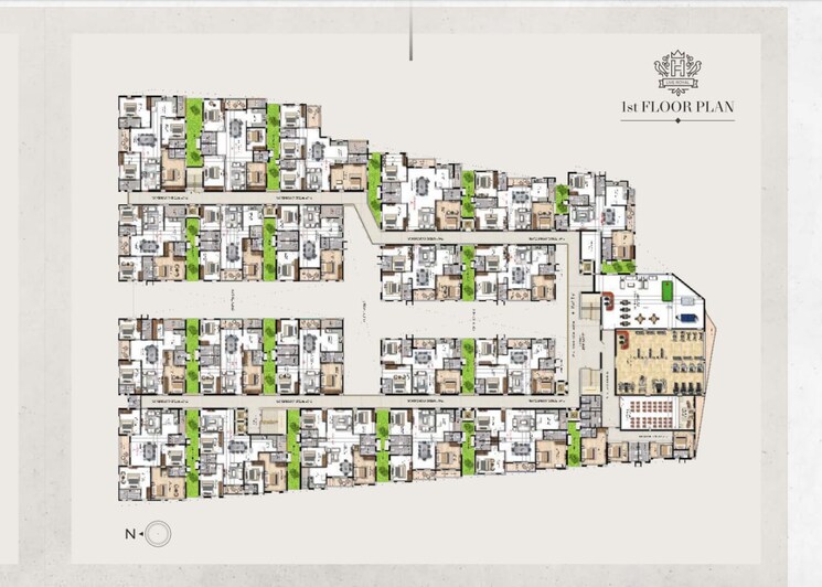 Master Plan, lakdi ka pul 4 Bedroom 2430 Sq.Ft. Apartment In Lakdi Ka Pul Hyderabad 7890779