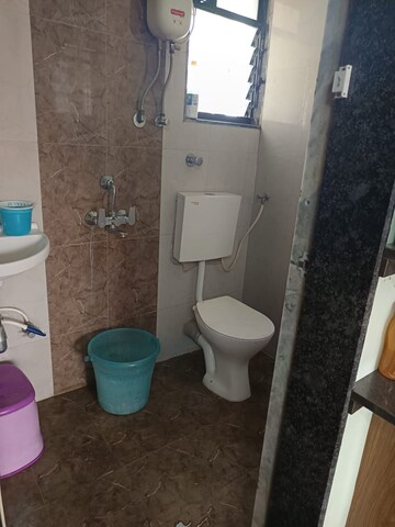 Bathroom in 2 BHK Apartment at Mulund East – for Sale