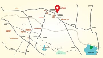  Shop – Map Location View at Kukatpally - for Sale