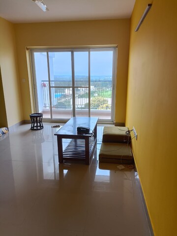 Living Room in 2.5 BHK Apartment at Kolte Patil Raaga, Hennur Road – for Rent