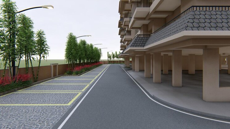 Balcony, sumeru-eastern-arc 2 Bedroom 1385 Sq.Ft. Apartment In Badowala Dehradun 7890839