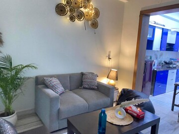Living Room in 1 BHK Builder Floor at Sector 46 – for Rent