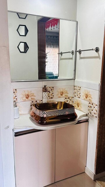 Bathroom in 1 BHK Apartment at Agarwal Nagri, Vasai East – for Sale