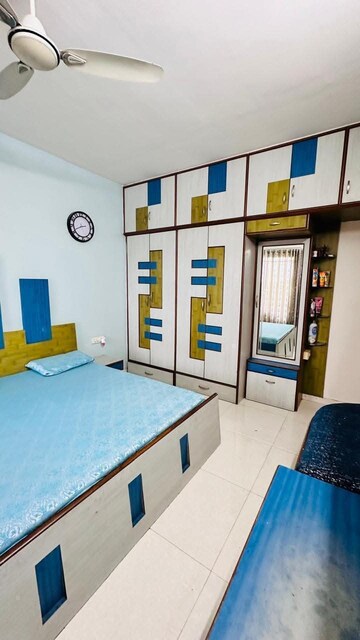 Master Bedroom in 1 BHK Apartment at Agarwal Nagri, Vasai East – for Sale