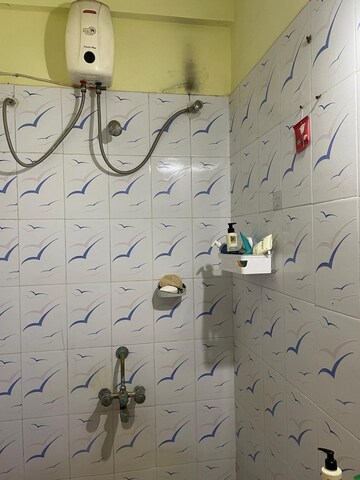 Bathroom in 2 BHK Apartment at Ganesham Phase I, Pimple Saudagar – for Rent