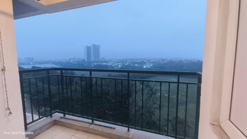 Balcony in 2.5 BHK Apartment at L&T Raintree Boulevard, Hebbal – for Rent