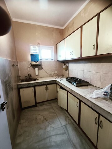 Kitchen in 1 BHK Builder Floor at Greater Kailash I – for Rent
