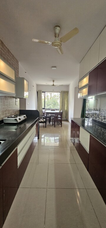 Kitchen in 3 BHK Apartment at Nanded City Asawari, Nanded – for Rent