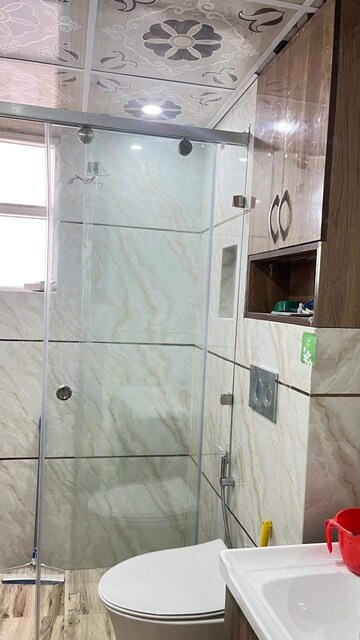 Bathroom in 3 BHK Apartment at Supertech Ecovillage I, Sector 1 Greater Noida – for Sale