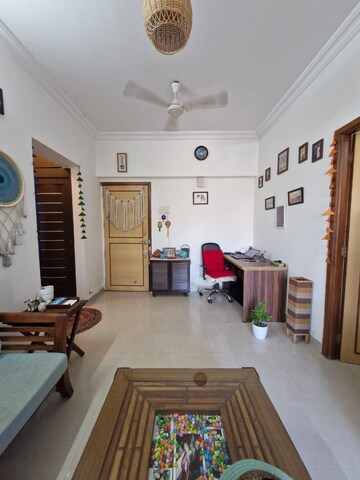 Living Room in 1 BHK Apartment at Raheja Heights Phase 2, Goregaon East – for Rent