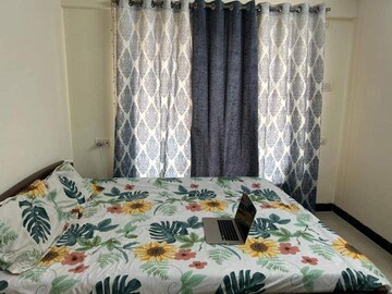 Bedroom in 1 BHK Apartment at Agarwal Vrindavan Gardens, Vasai East – for Rent