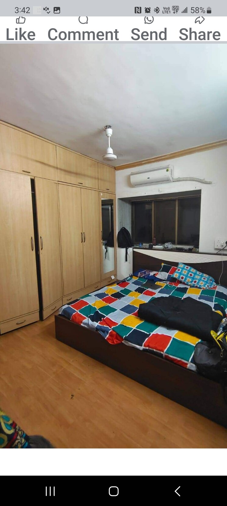 Master Bedroom, shiv-shakti-shree-yashwant-empire 1 Bedroom 600 Sq.Ft. Apartment In Nalasopara East Palghar 7891148