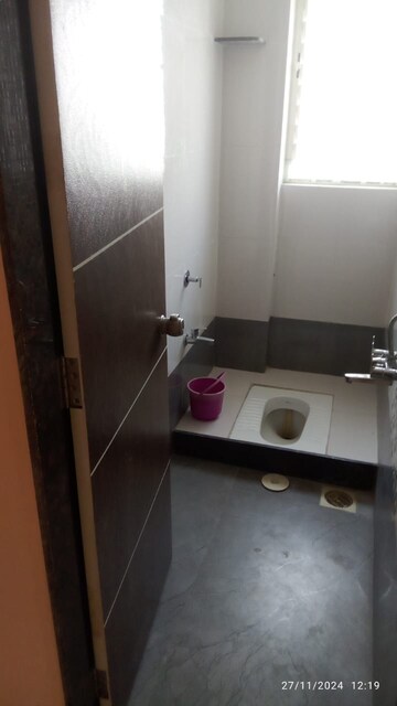 Bathroom in 1 BHK Apartment at Sangli Miraj Road – for Rent