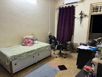Bedroom in 3 BHK Apartment at Veena Serenity, Chembur – for Rent