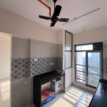 Master Bedroom in 1 BHK Independent House at DB Orchid Ozone, Dahisar East – for Rent