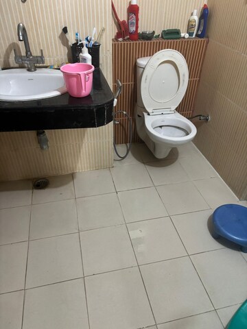 Bathroom in 2 BHK Apartment at Ajnara Gen X, Dundahera – for Rent