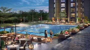 Swimming Pool in 4 BHK Apartment at Puravankara Purva Atmosphere, Thanisandra Main Road – for Sale