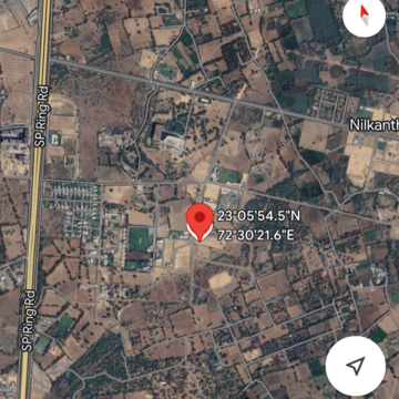  Plot – Map Location View at Science City - for Rent