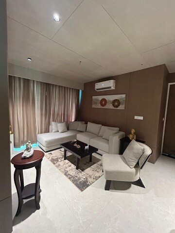 Master Bedroom in 4 BHK Apartment at Sushma Crescent, Dhakoli Village – for Rent
