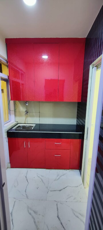 Kitchen in 1 RK Apartment at Emaar Emerald Floors, Sector 65 – for Rent