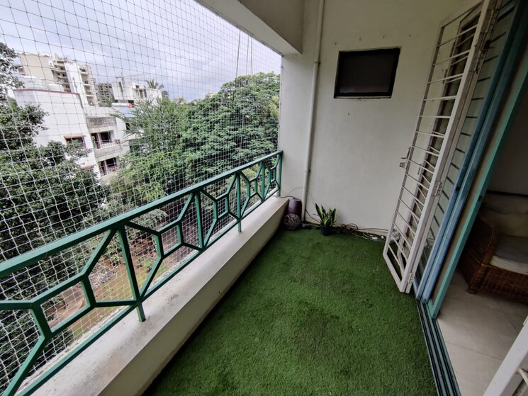 Balcony, om-utopia 2 Bedroom 2000 Sq.Ft. Apartment In Wanowrie Pune 7891437