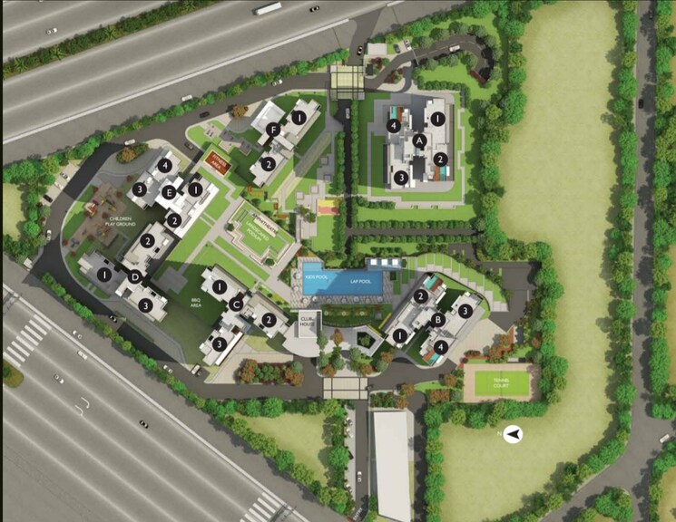 Master Plan, tata-gurgaon-gateway 2 Bedroom 1580 Sq.Ft. Apartment In Sector 112 Gurgaon 7891464