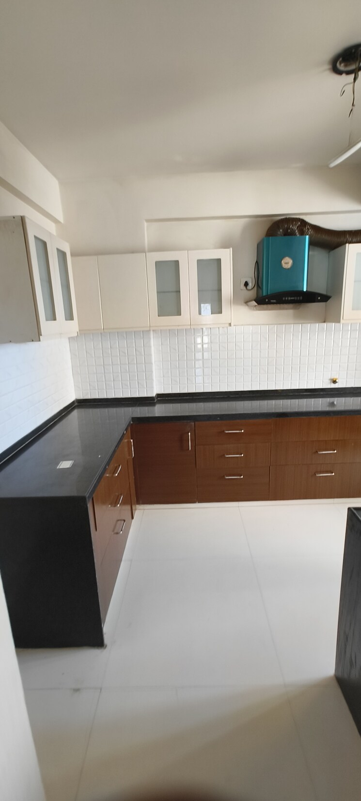 Kitchen, cedar-luxuria 3 Bedroom 1958 Sq.Ft. Apartment In Sanganer Jaipur 7891482