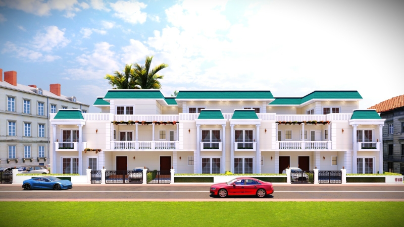 5 BHK + Pooja Room 3233 Sq.Ft. Villa in Omaxe Metro City