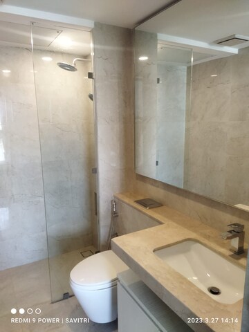 Bathroom in 2 BHK Apartment at Hiranandani Atlantis, Powai – for Sale
