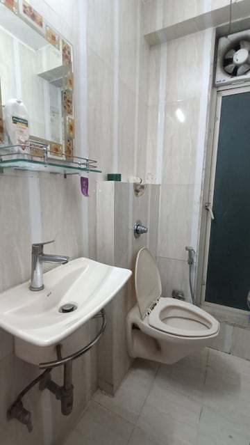 Bathroom in 2 BHK Apartment at Vakola – for Rent