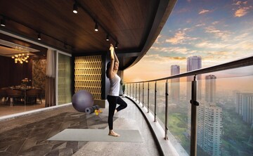 Parking in 4 BHK Apartment at Ruparel Jewel, Parel – for Sale
