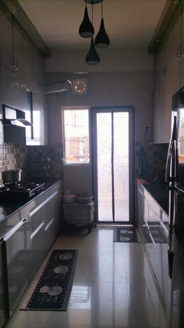 Kitchen in 4 BHK Apartment at Great Value Sharanam, Sector 107 – for Rent