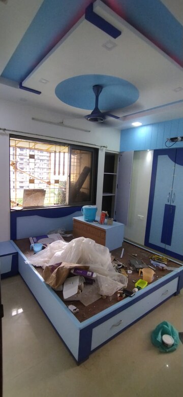 Bedroom in 2 BHK Apartment at Cosmos Horizon, Kapur Bawdi – for Rent