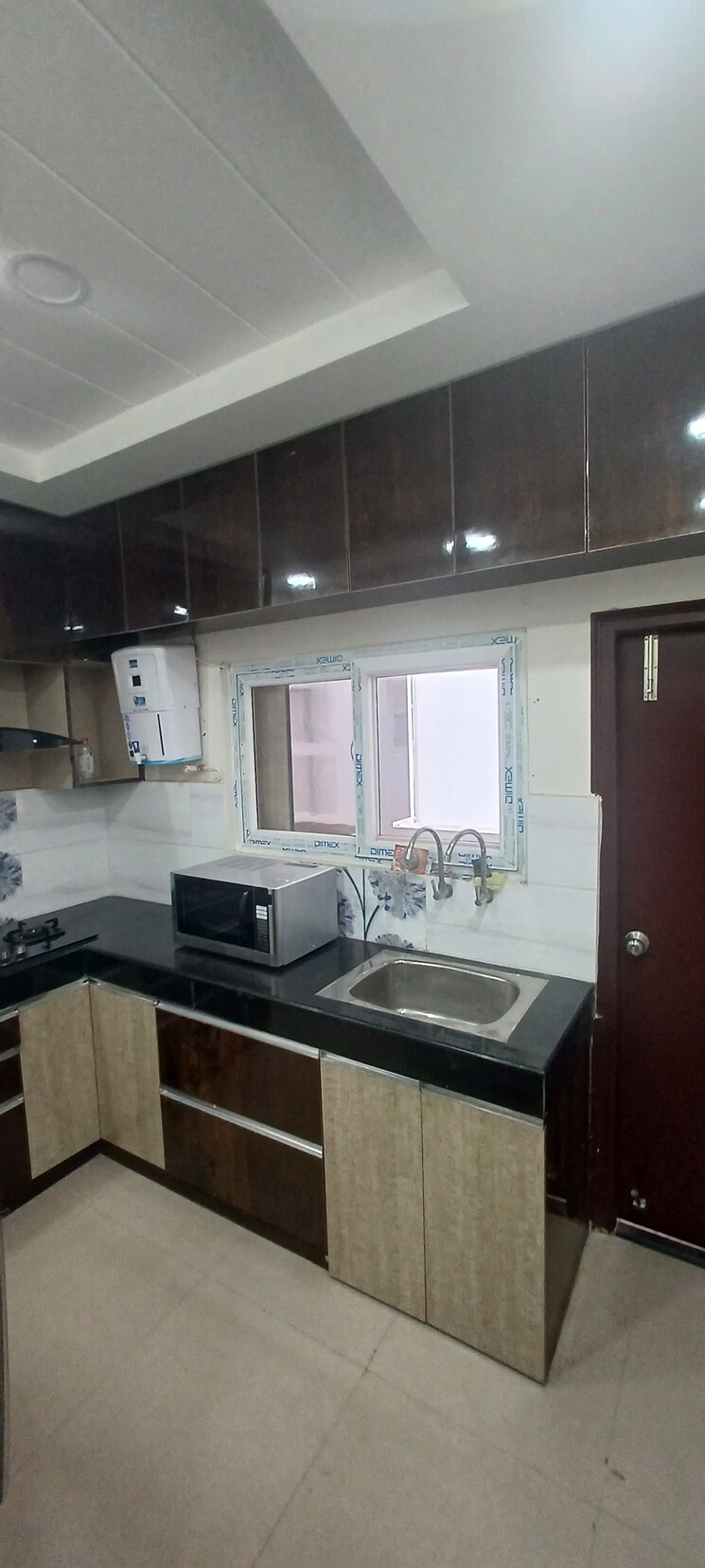 Kitchen, asian-sun-city 3 Bedroom 2000 Sq.Ft. Apartment In Kothaguda Hyderabad 7891909