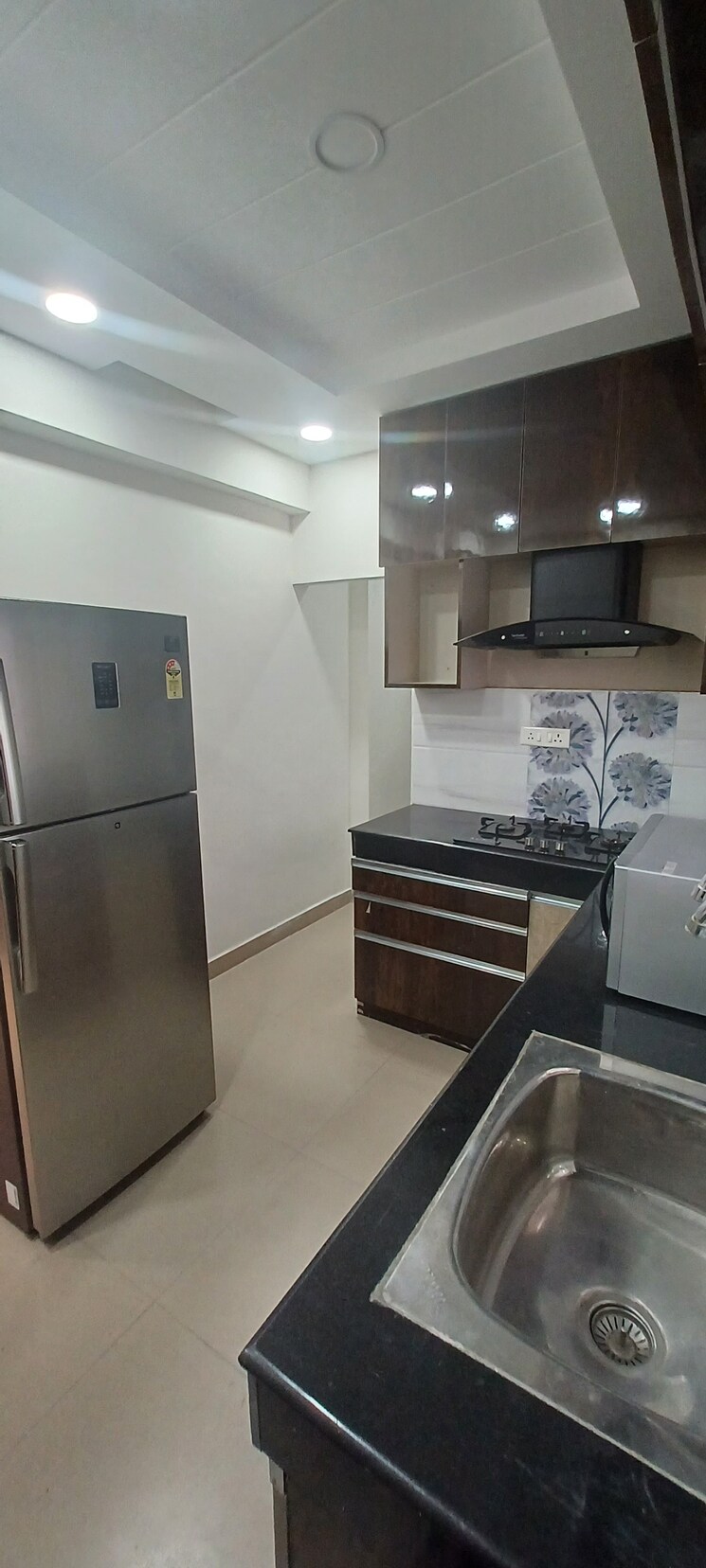 Kitchen, asian-sun-city 3 Bedroom 2000 Sq.Ft. Apartment In Kothaguda Hyderabad 7891909
